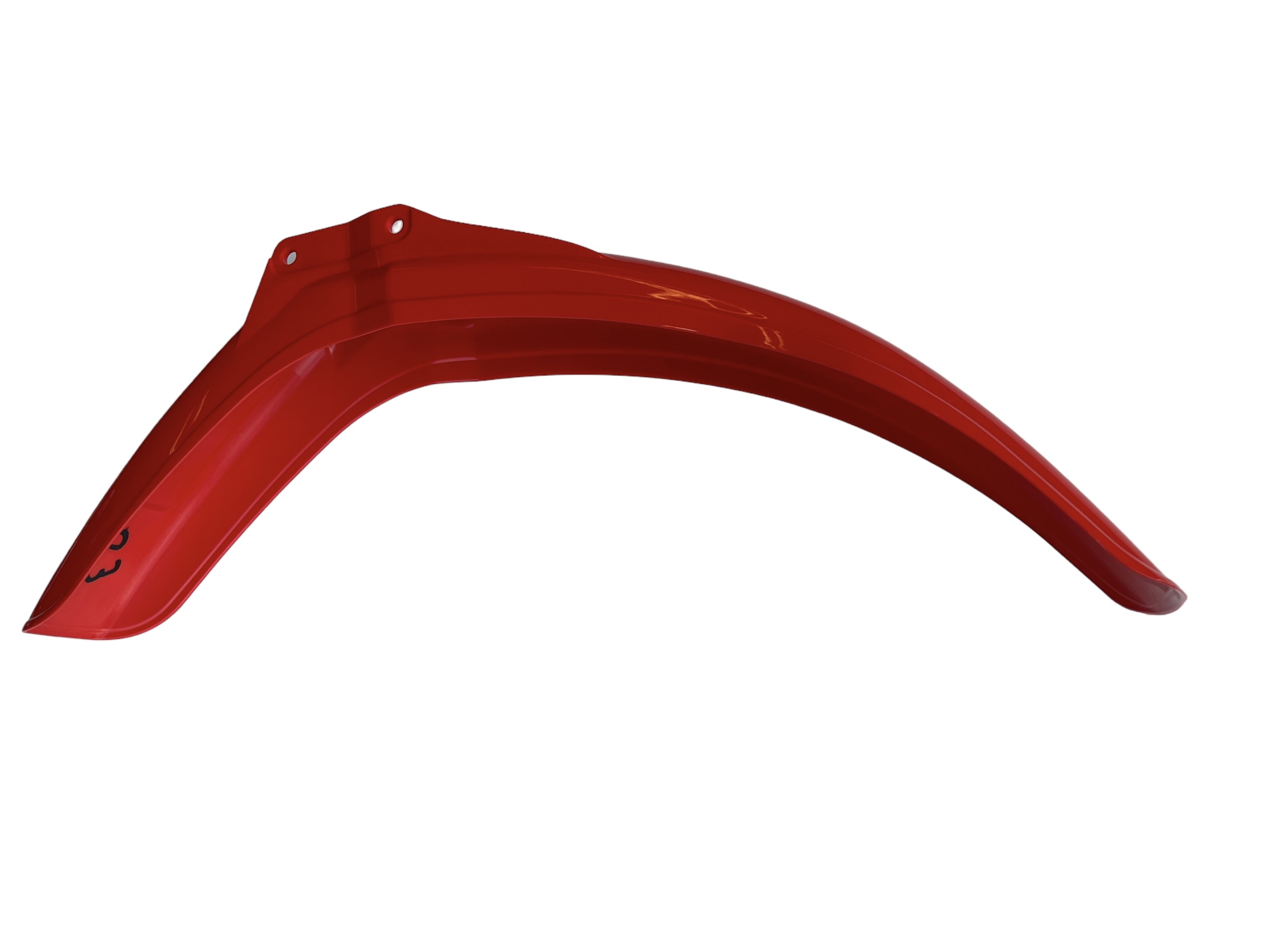 Spatbord voor / Front Fender A kwaliteit Honda MT R23 Tahitian Red Model  1979-1983 - Honda M Onderdelen